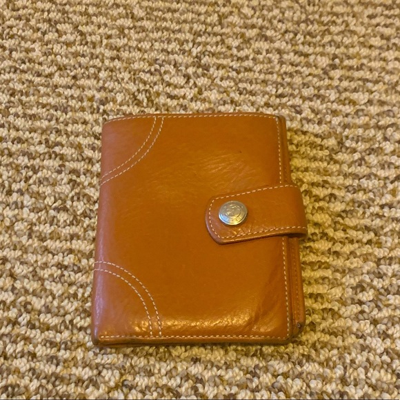 Longchamp Handbags - Longchamp Leather Tri-Fold Wallet